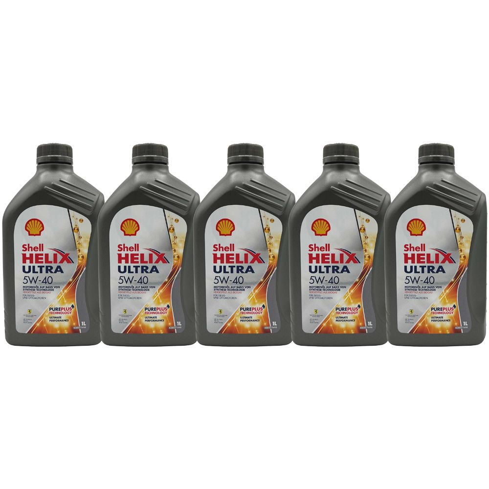 Shell Helix Ultra 5W-40 5x1 Liter