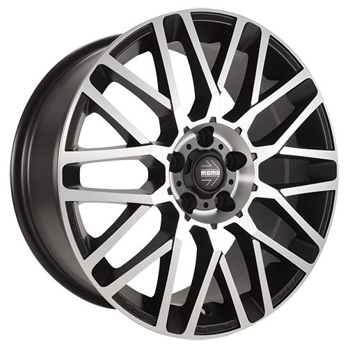 MOMO WHEELS REVENGE EVO schwarzmatt poliert 8.5Jx19 5x120 ET30