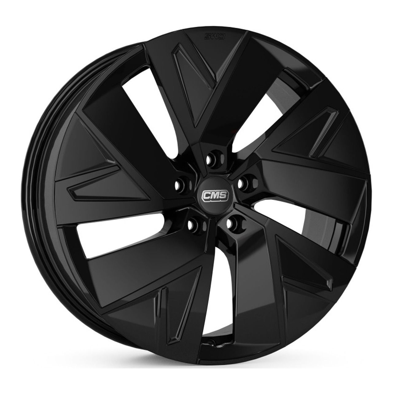 CMS C32-AERO complete black gloss 7.0Jx18 5x114.3 ET45