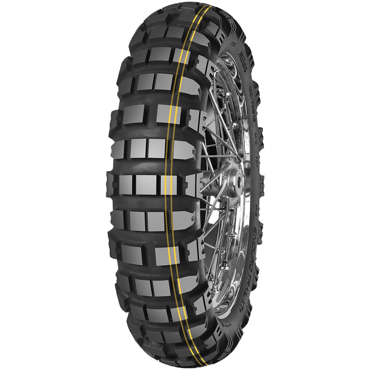 MITAS ENDURO TRAIL XT+ DAKAR (2xYELLOW) 110/80 B19 M/C TL/TT 59T FRONT M+S