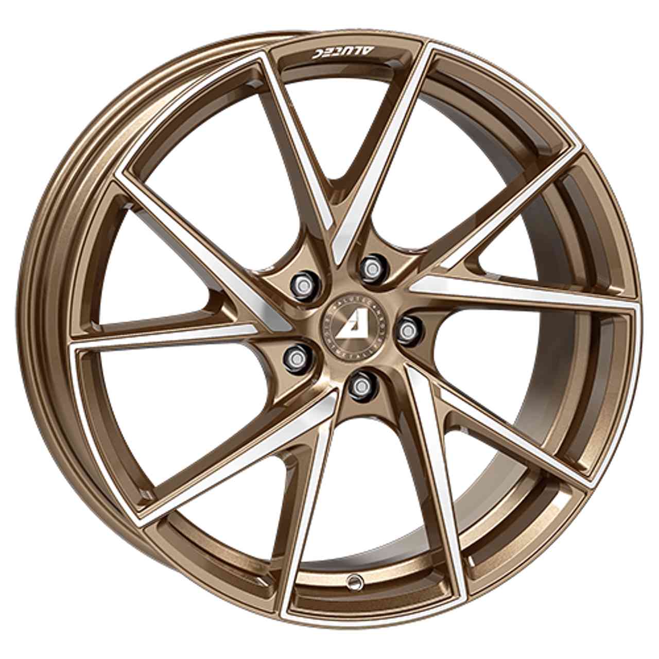 ALUTEC ADX.01 5-LOCH metallic-bronze frontpoliert 7.0Jx17 5x108 ET48