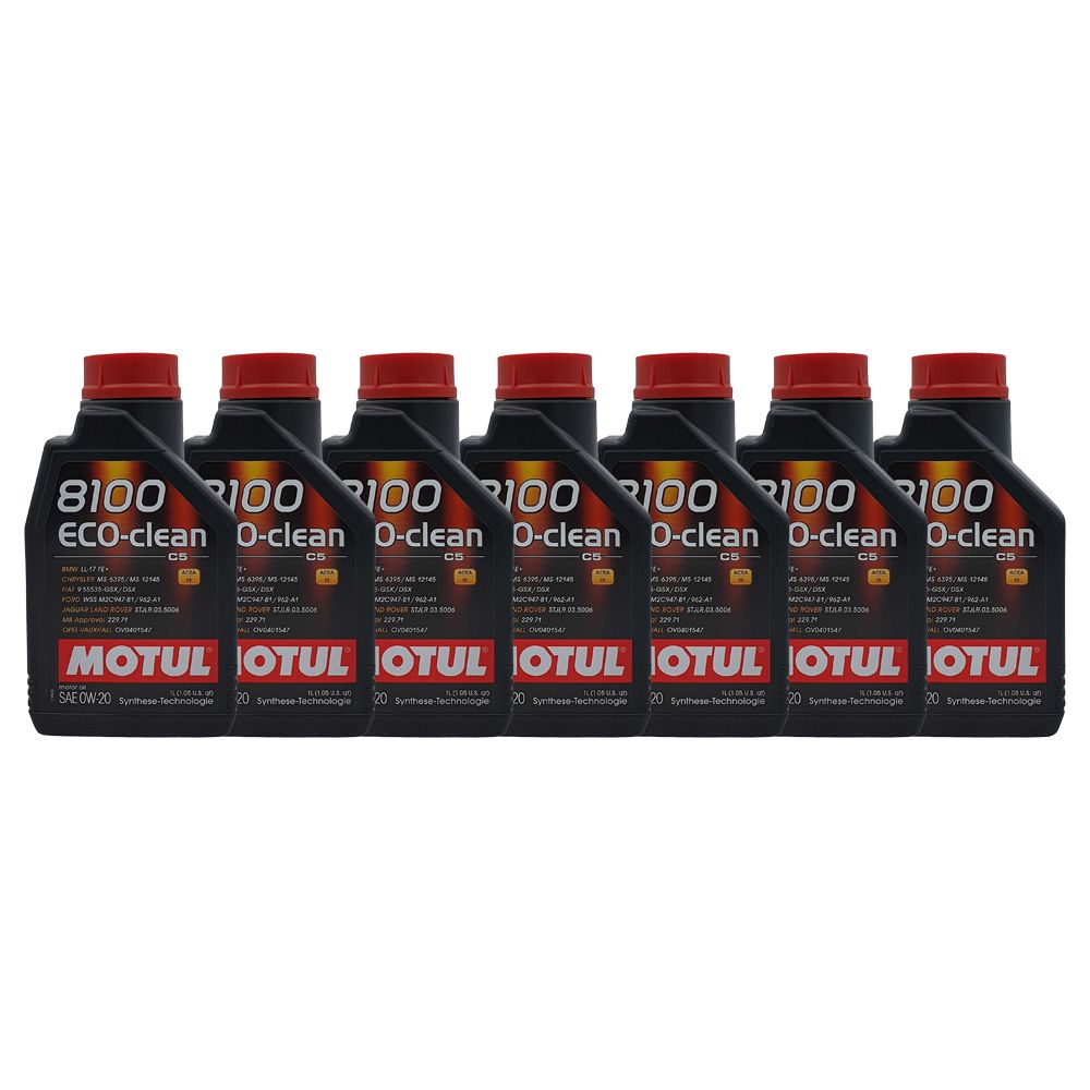 Motul 8100 Eco-clean 0W-20 7x1 Liter