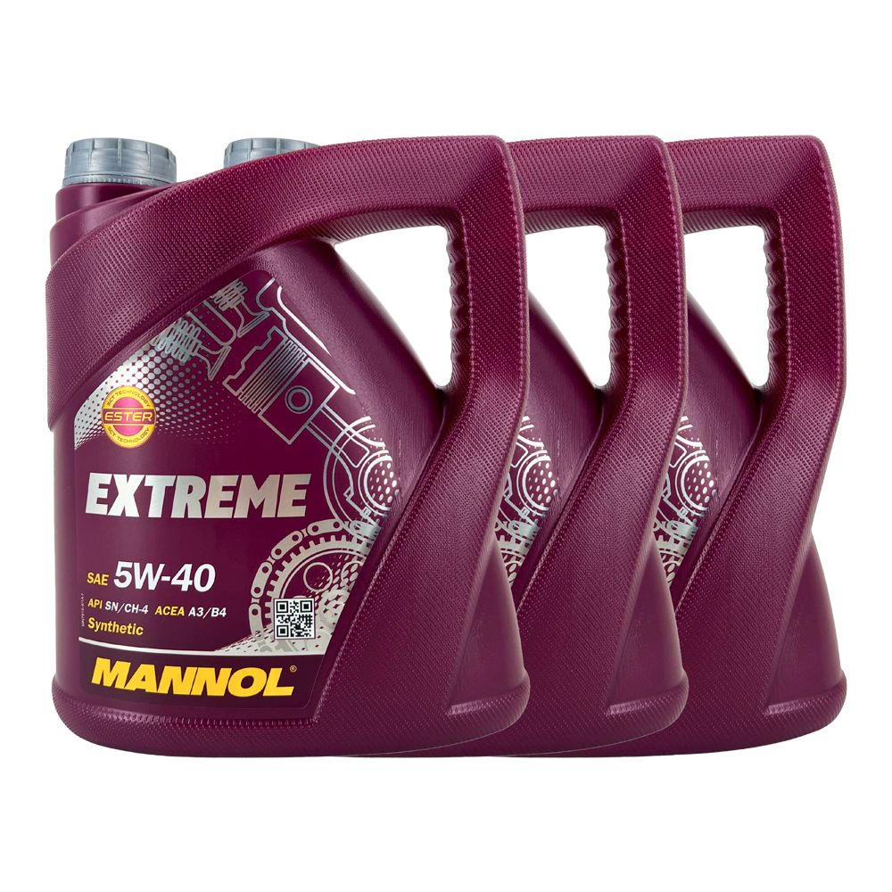 Mannol Extreme 5W-40 3x4 Liter