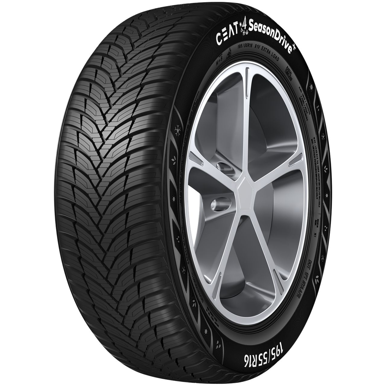 CEAT 4 SEASONDRIVE+ 185/60R14 86H BSW XL