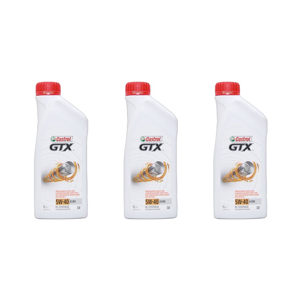 Castrol GTX 5W-40 A3/B4 3x1 Liter