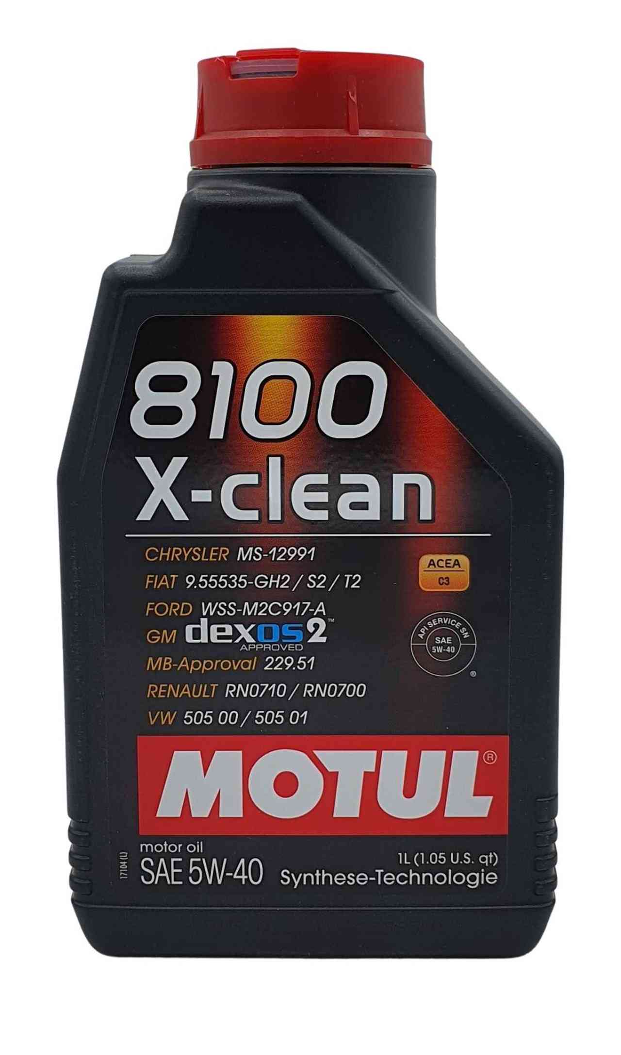 Motul 8100 X-clean 5W-40 1 Liter