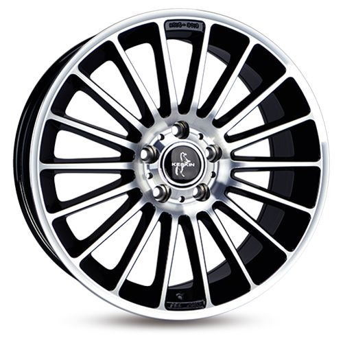 KESKIN KT15 SPEED black front polished 8.5Jx19 5x112 ET30