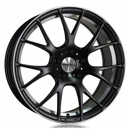 MONACO WHEELS MONACO MIRABEAU matt black/polished 8.5Jx19 5x112 ET45