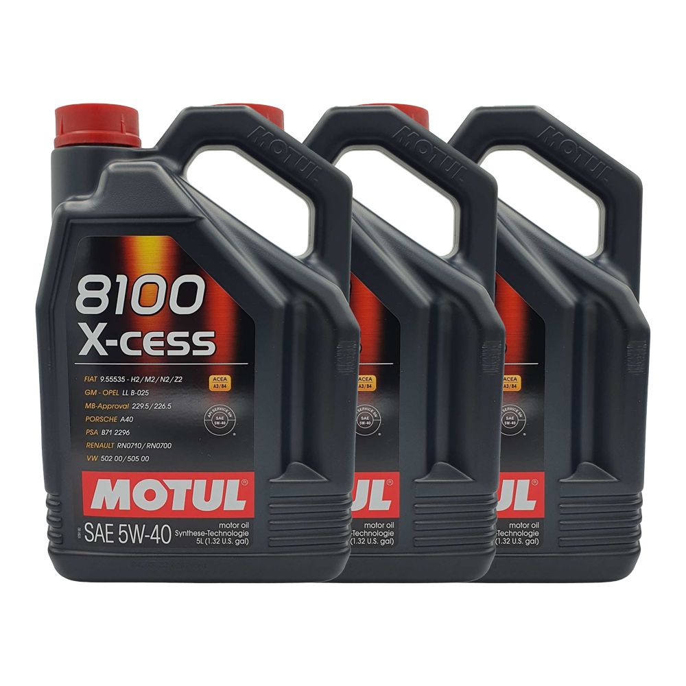 Motul 8100 X-cess 5W-40 3x5 Liter