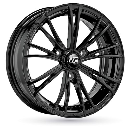 MSW (OZ) MSW X2 gloss black 5.5Jx15 3x112 ET30