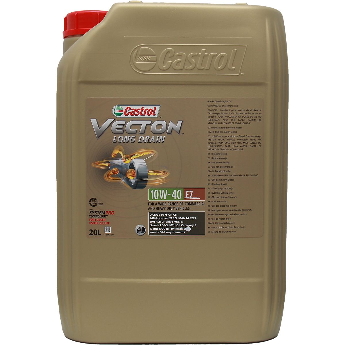 Castrol Vecton Long Drain 10W-40 E7 20 Liter