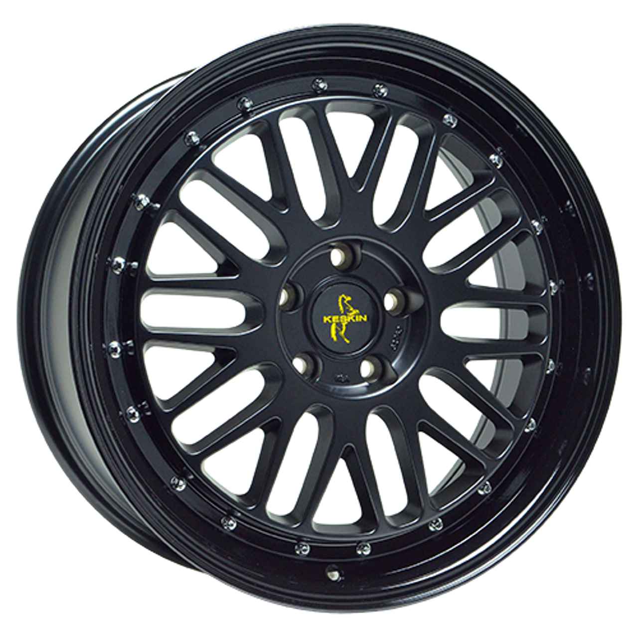 KESKIN KT22 RETRO matt black painted 8.0Jx18 5x112 ET30