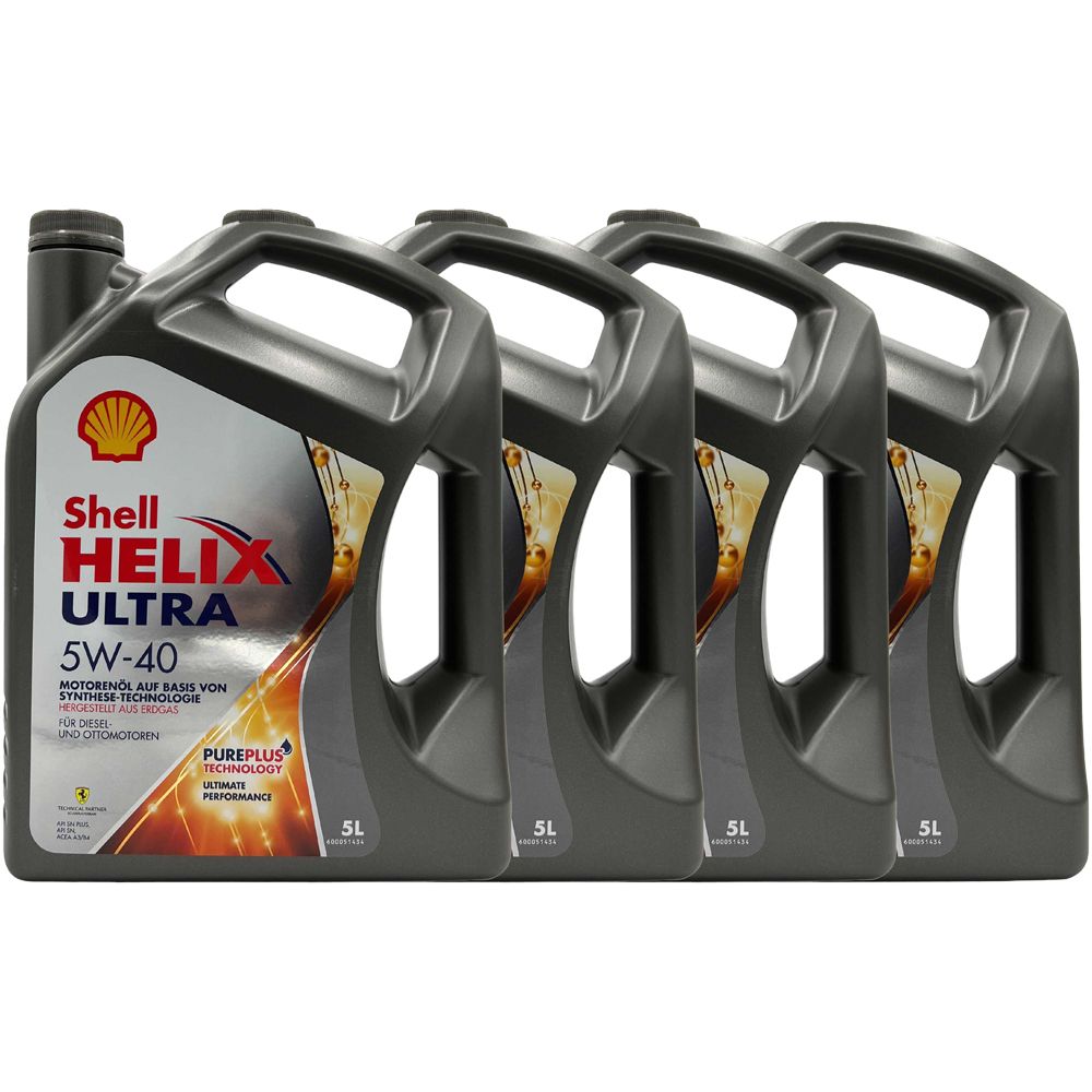 Shell Helix Ultra 5W-40 4x5 Liter