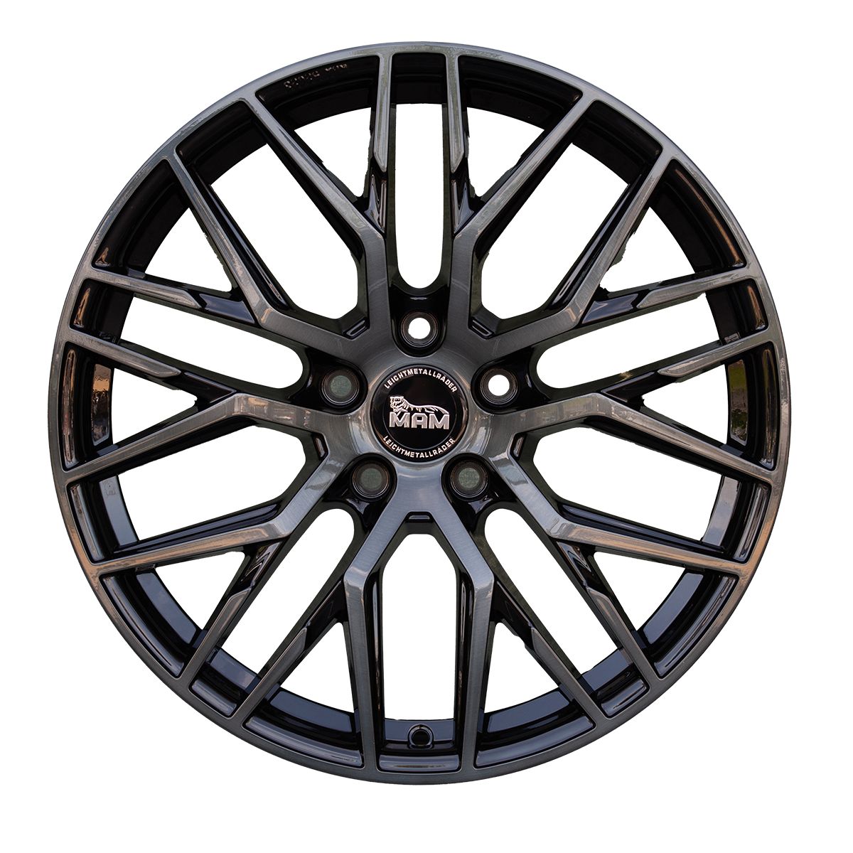 MAM MAM RS4 gun metal brushed 8.5Jx20 5x114.3 ET45