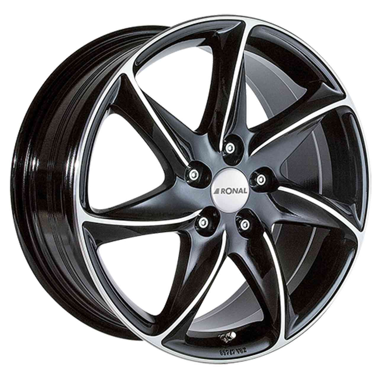 RONAL RONAL R51-5 jetblack-frontkopiert 7.0Jx16 5x108 ET35