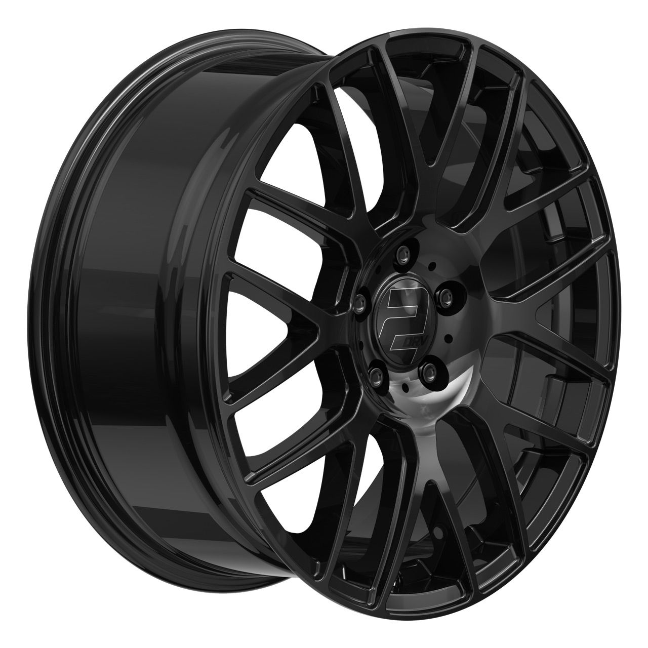 WHEELWORLD-2DRV WH26 black glossy painted 10.0Jx22 5x112 ET45