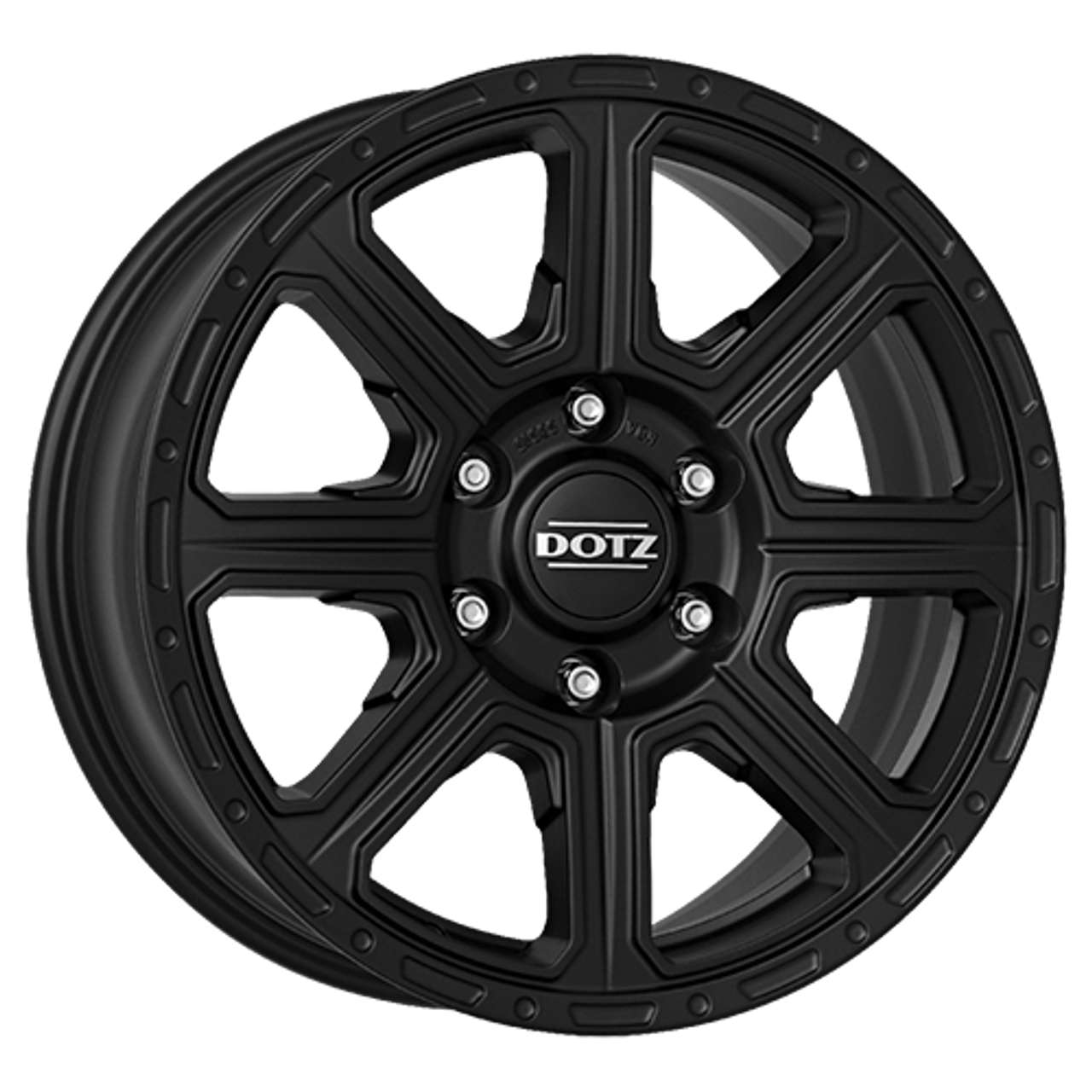 DOTZ KALAHARI DARK schwarz poliert 8.0Jx17 6x139.7 ET35