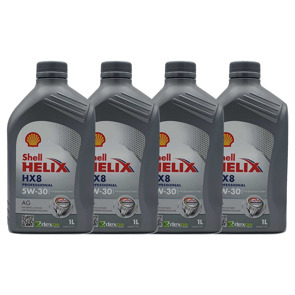 Shell Helix HX8 Professional AG 5W-30 4x1 Liter