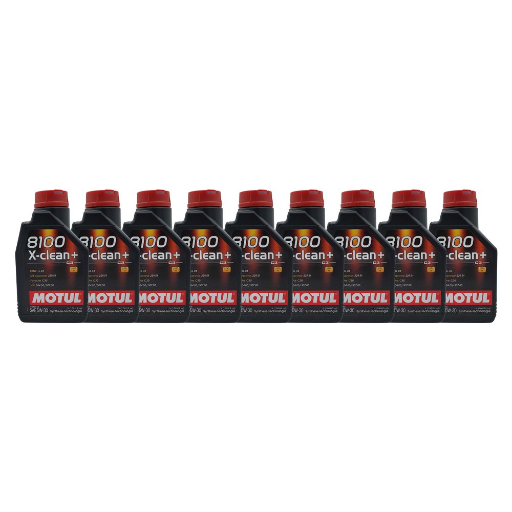 Motul 8100 X-clean+ 5W-30 9x1 Liter