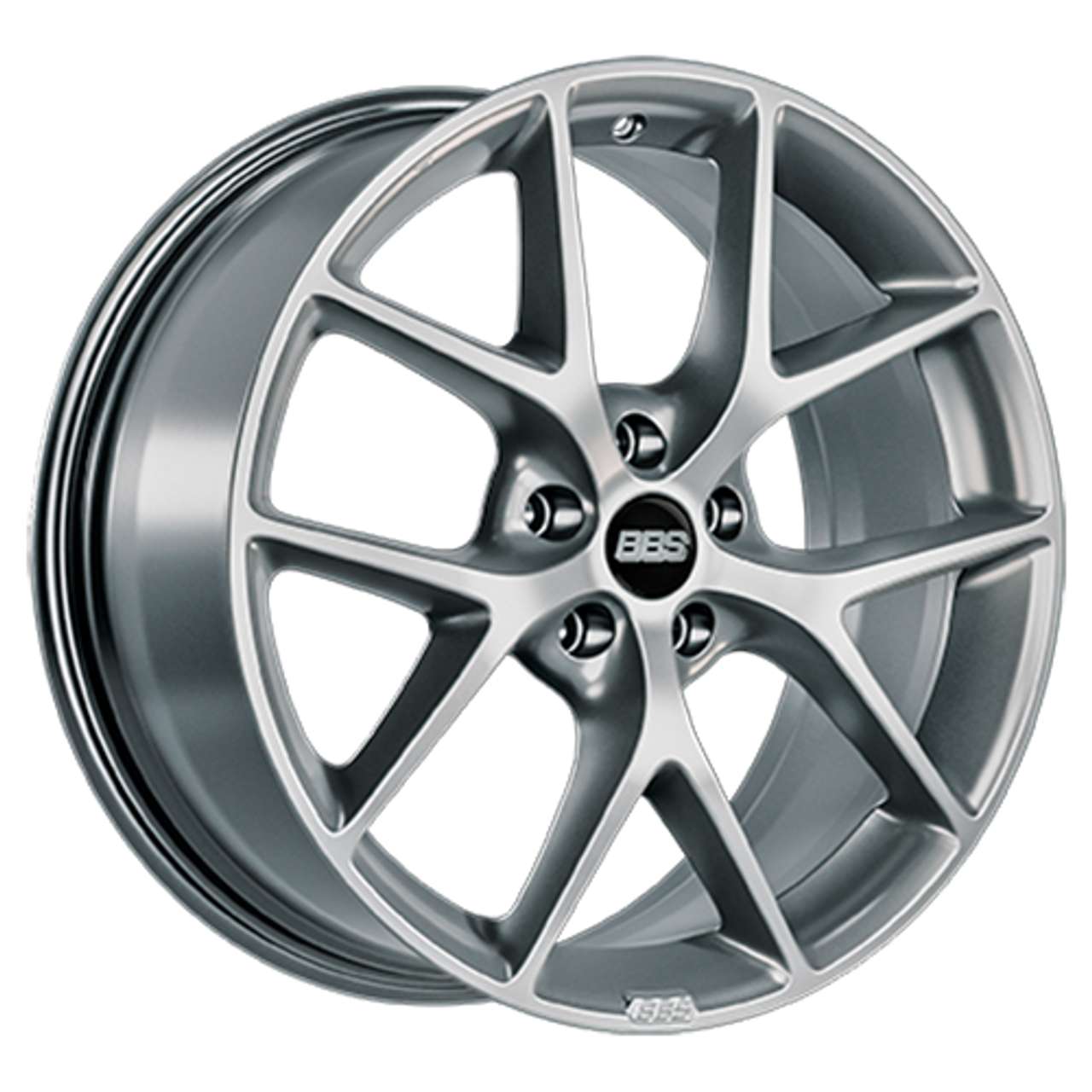 BBS SR himalaya-grau matt 8.0Jx18 5x120 ET44