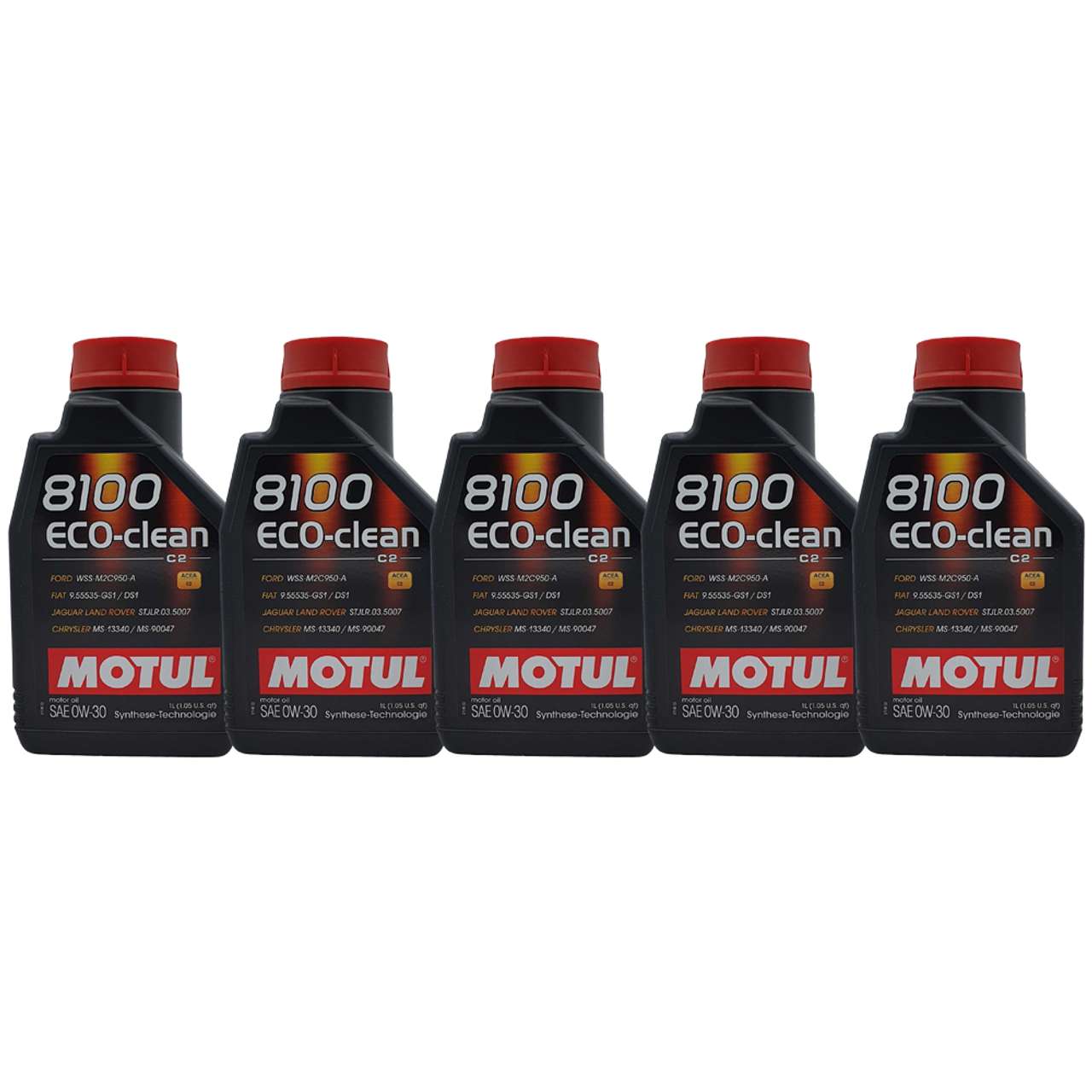 Motul 8100 Eco-clean 0W-30 5x1 Liter