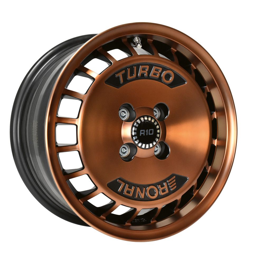 RONAL RONAL R10 TURBO copper matt-front diamond cut 7.0Jx15 4x100 ET37