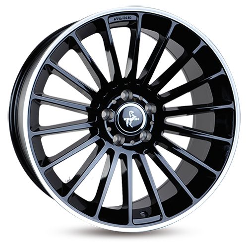 KESKIN KT15 SPEED schwarz polished lip 8.5Jx19 5x112 ET45