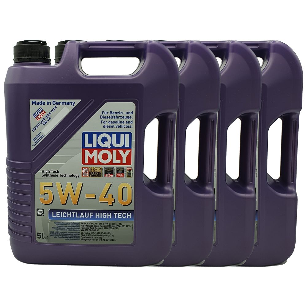 Liqui Moly Leichtlauf High Tech 5W-40 4x5 Liter