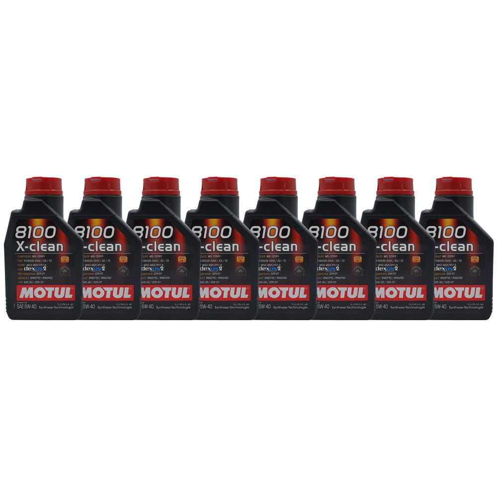 Motul 8100 X-clean 5W-40 8x1 Liter