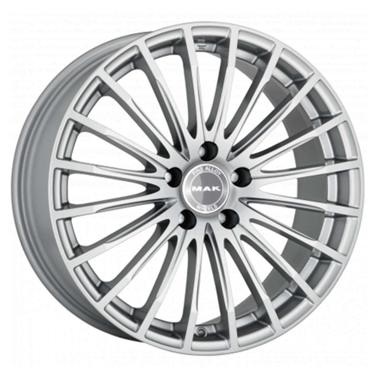 MAK STARLIGHT silber 8.0Jx18 5x112 ET35