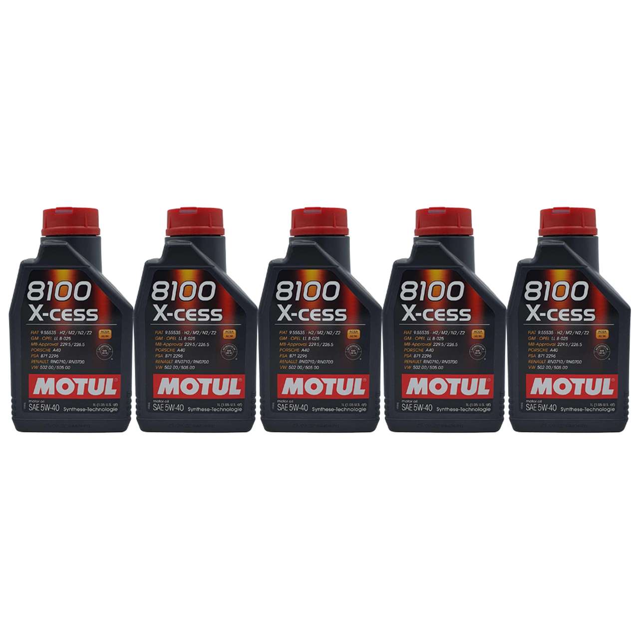 Motul 8100 X-cess GEN2 5W-40 5x1 Liter