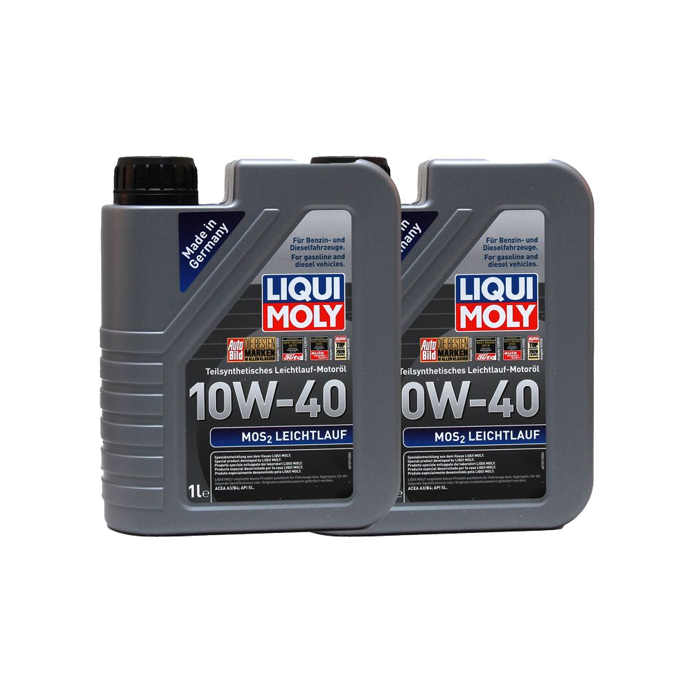 Liqui Moly MoS2 Leichtlauf 10W-40 2x1 Liter