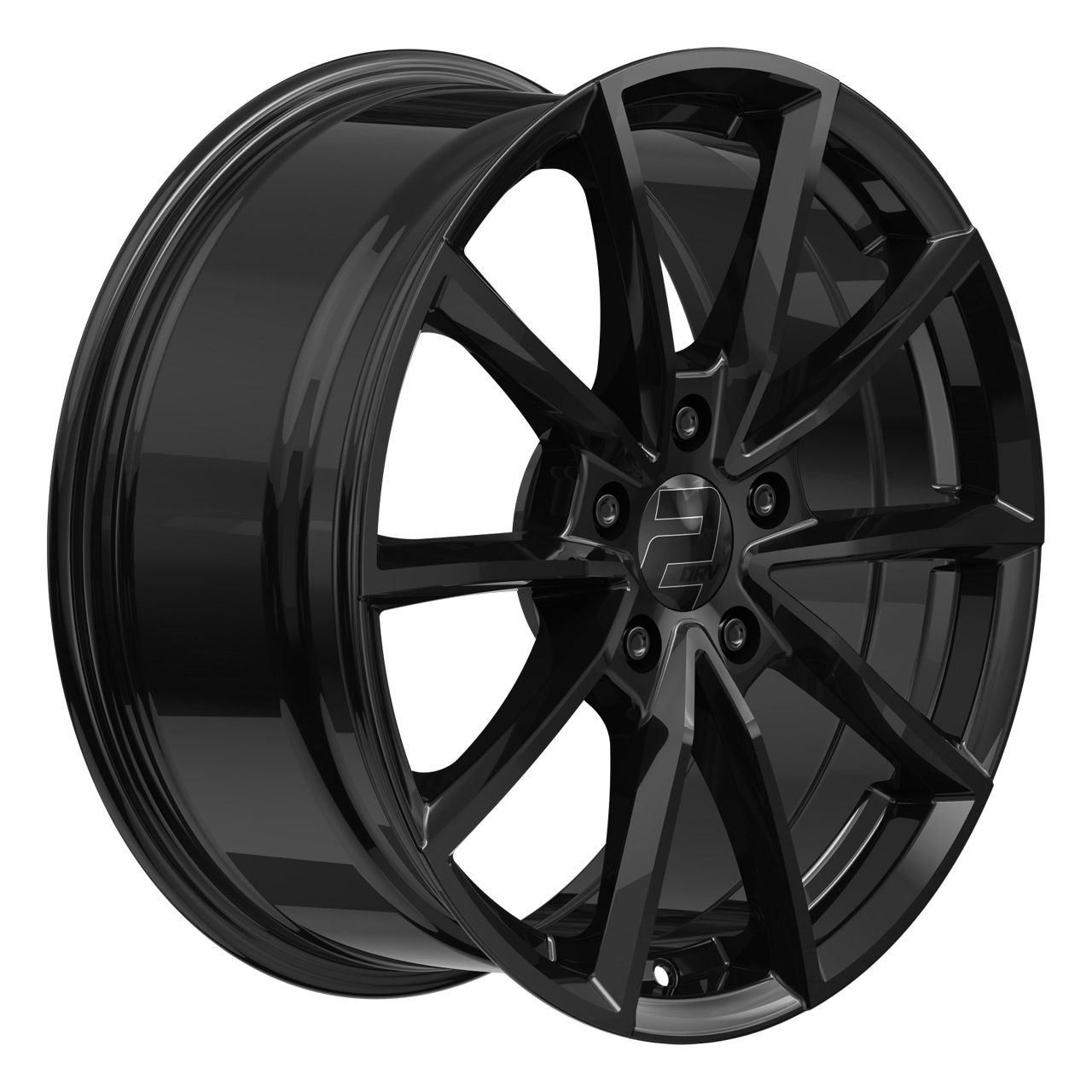 WHEELWORLD-2DRV WH28 schwarz glänzend lackiert 8.0Jx18 5x112 ET45