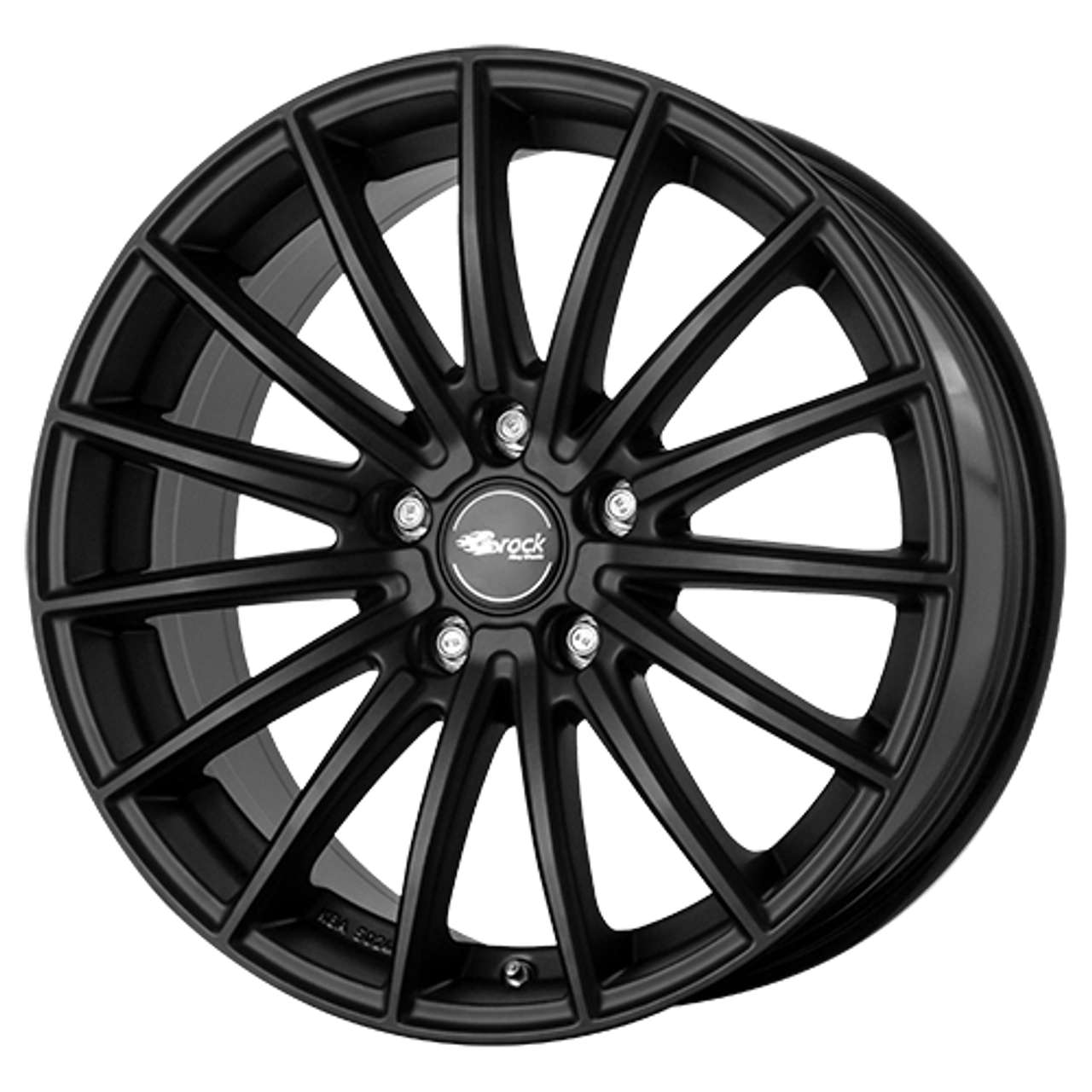 BROCK B36 satin schwarz matt 8.0Jx18 5x108 ET45