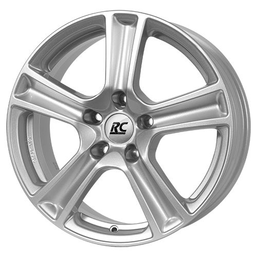 RC-DESIGN RC19 kristallsilber 5.0Jx15 4x100 ET32