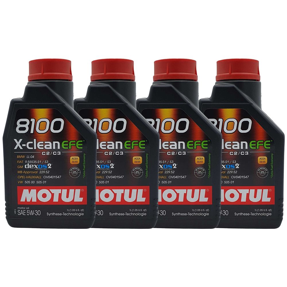 Motul 8100 X-clean EFE 5W-30 4x1 Liter