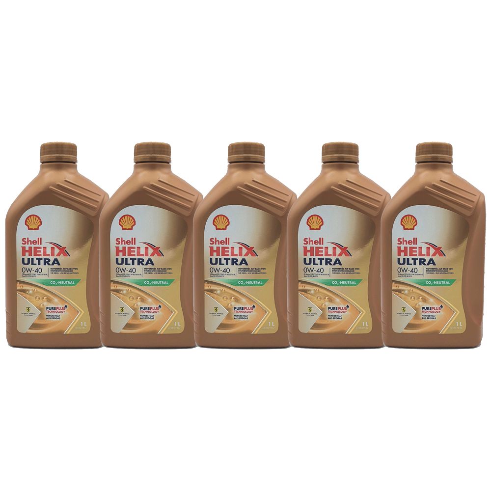 Shell Helix Ultra 0W-40 5x1 Liter