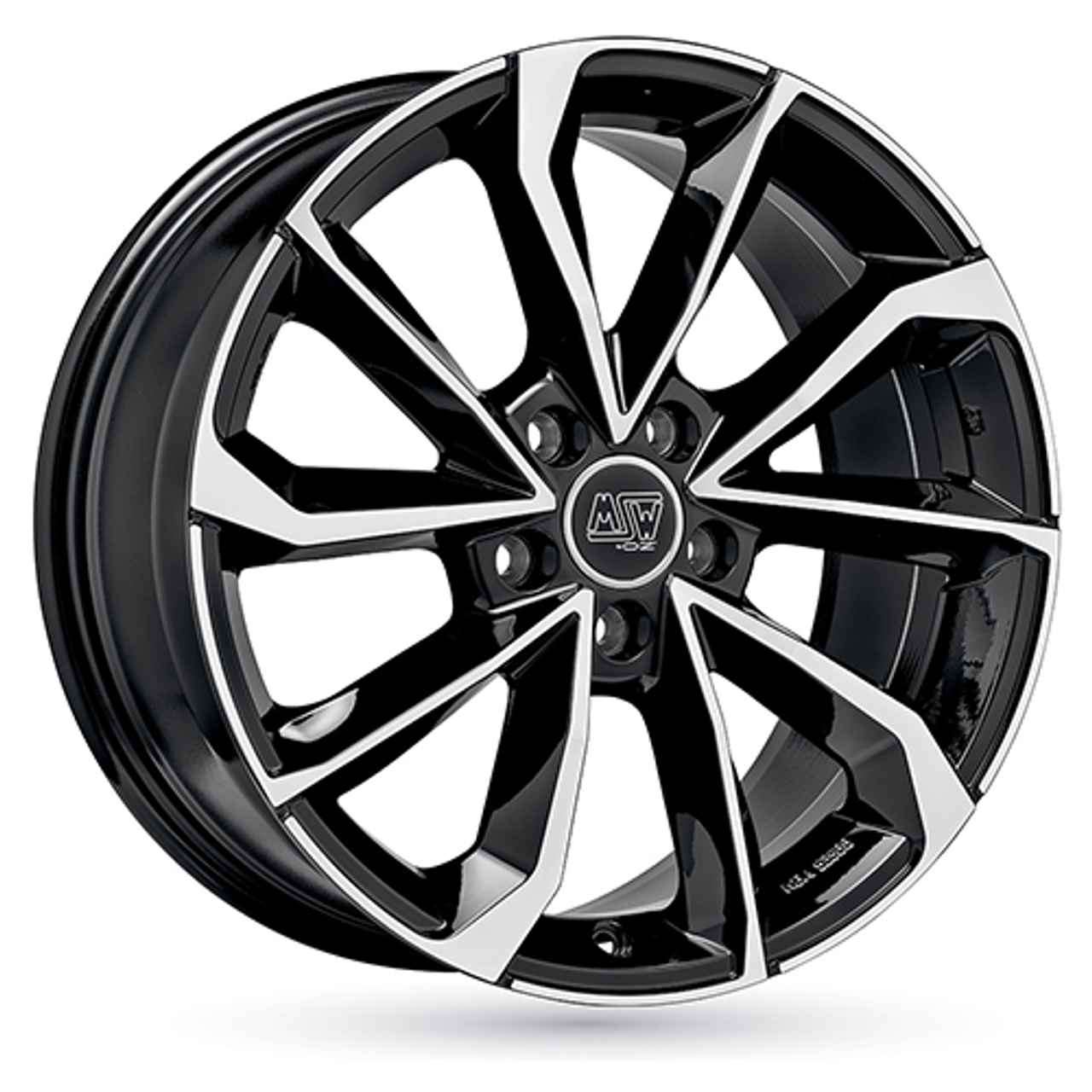 MSW (OZ) MSW 42 gloss black full polished 8.0Jx19 5x112 ET35