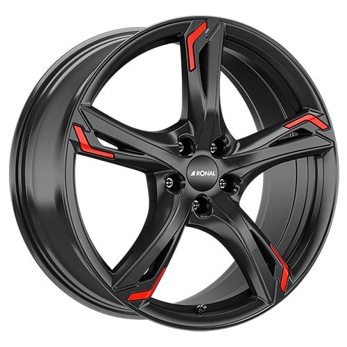 RONAL RONAL R62 RED jetblack 8.0Jx19 5x112 ET35