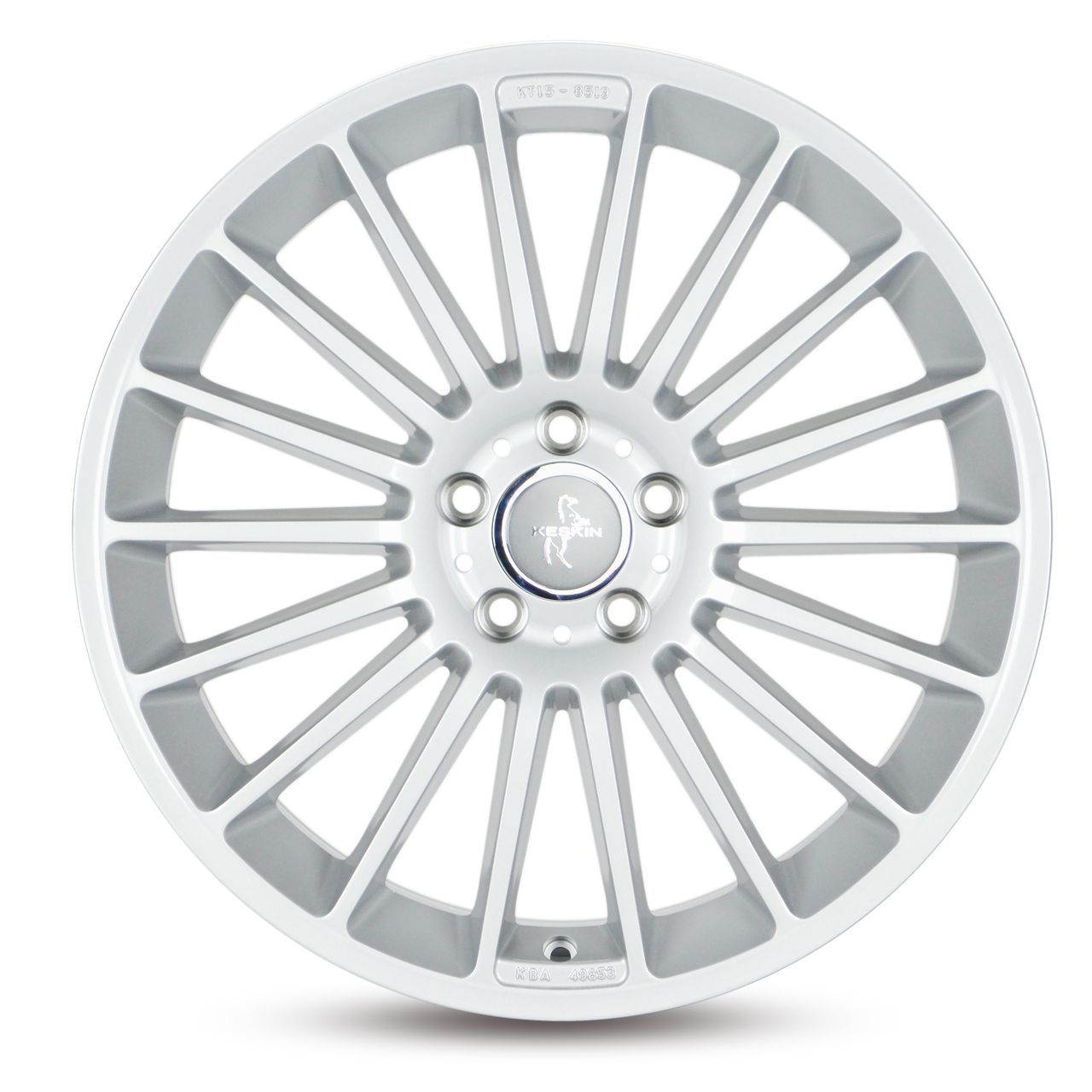 KESKIN KT15 SPEED silber lackiert 7.0Jx17 5x108 ET48