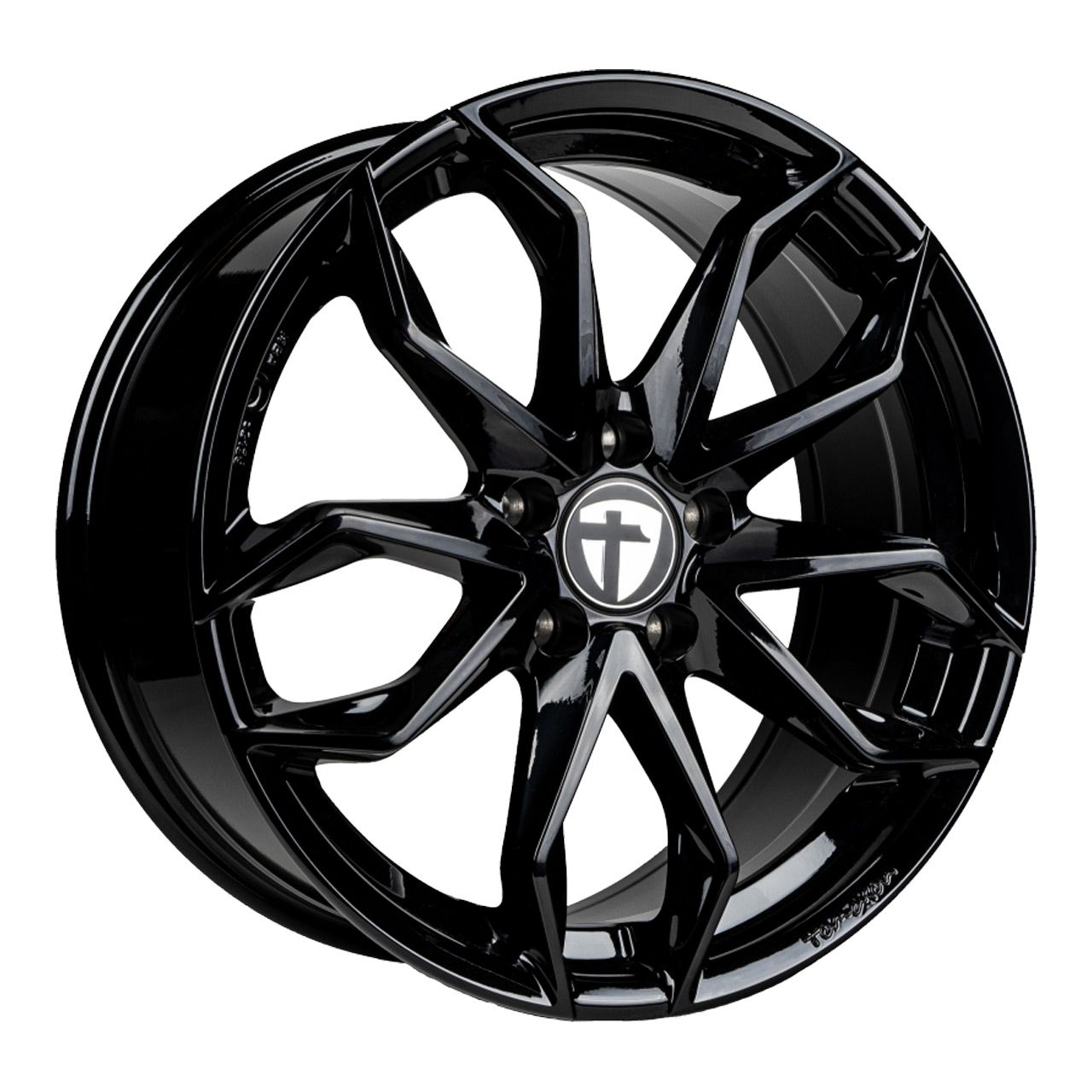 TOMASON TN22 black painted 8.5Jx20 5x112 ET30