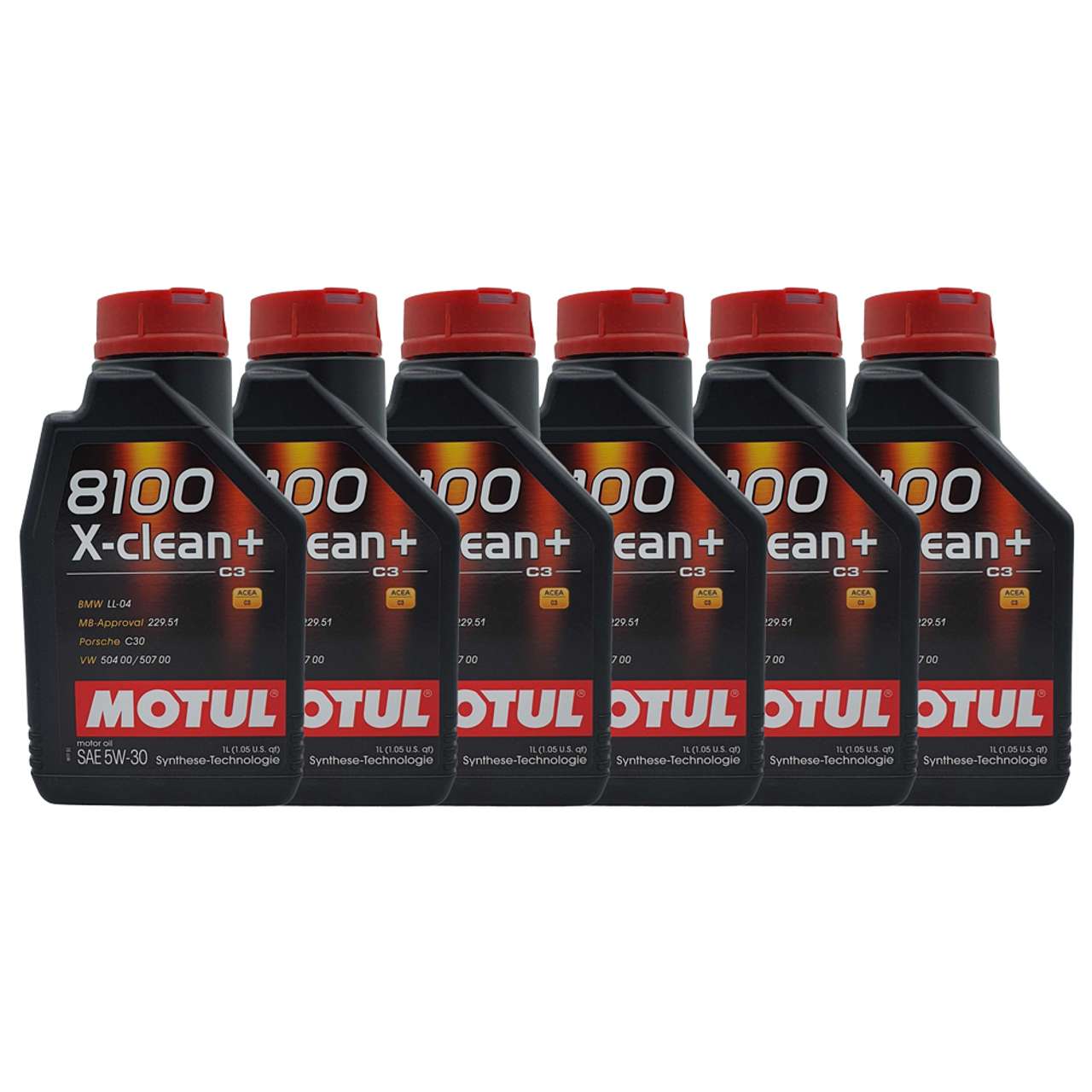 Motul 8100 X-clean+ 5W-30 6x1 Liter