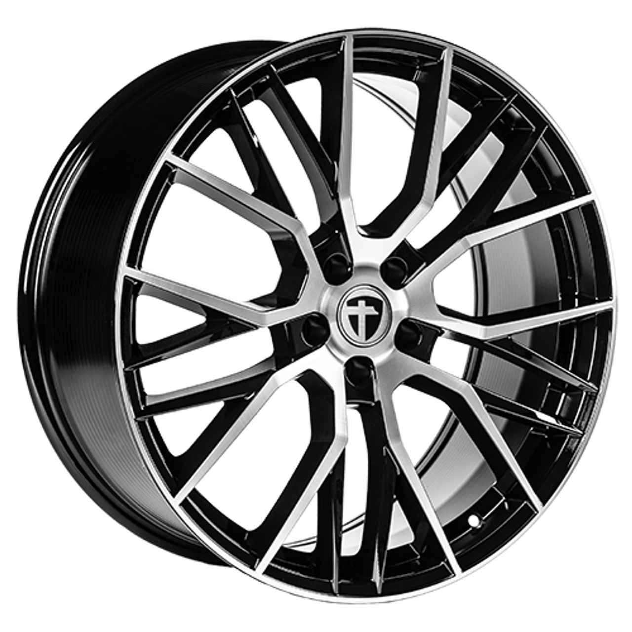 TOMASON TN23 black diamond polished 8.5Jx20 5x112 ET45