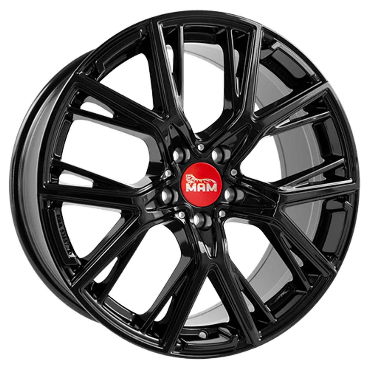 MAM MAM B4 black painted 8.5Jx19 5x120 ET50