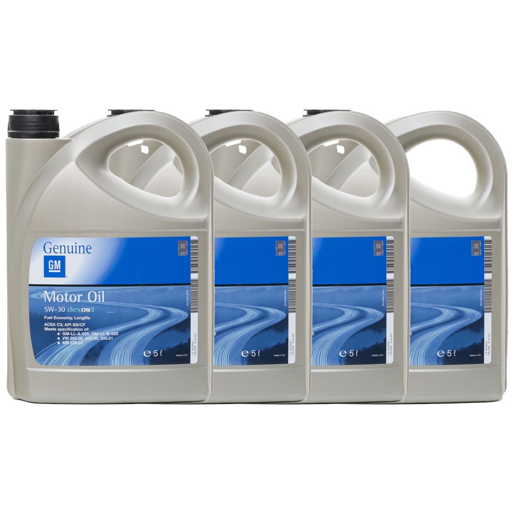 GM Dexos 2 5W-30 4x5 Liter