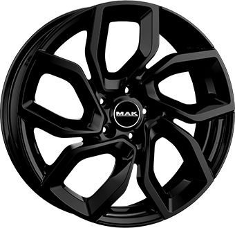 MAK APOLLO gloss black 7.5Jx17 6x110 ET30