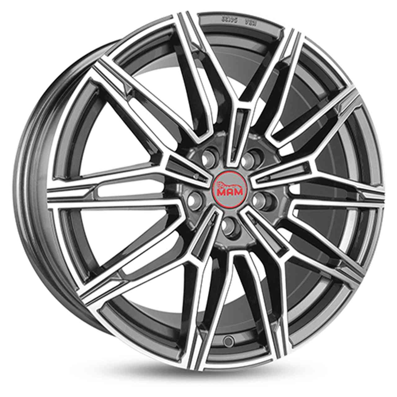 MAM MAM B3 palladium front polished 8.5Jx19 5x120 ET35