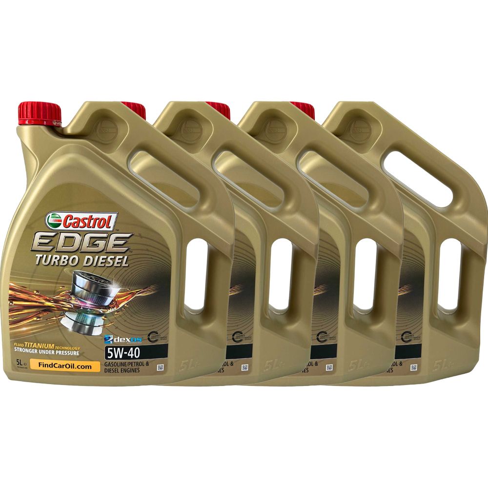 Castrol Edge TD 5W-40 4x5 Liter