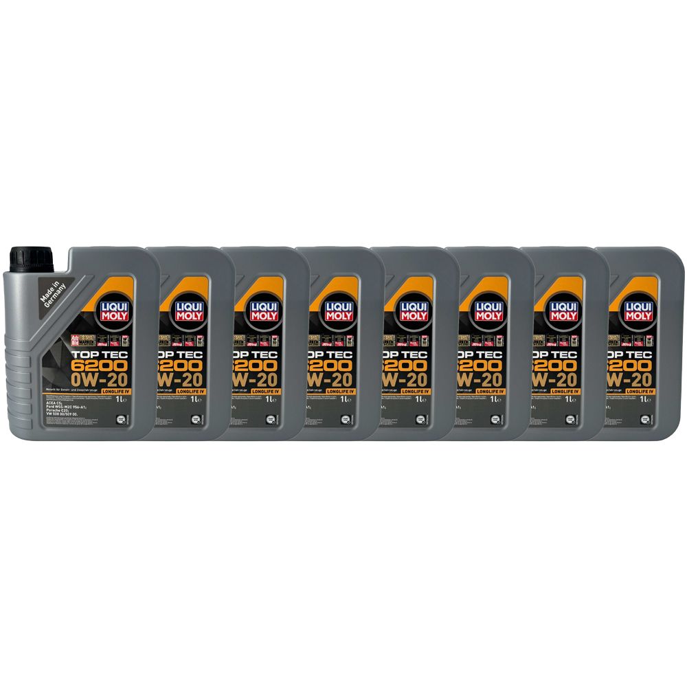 Liqui Moly Top Tec 6200 0W-20 8x1 Liter