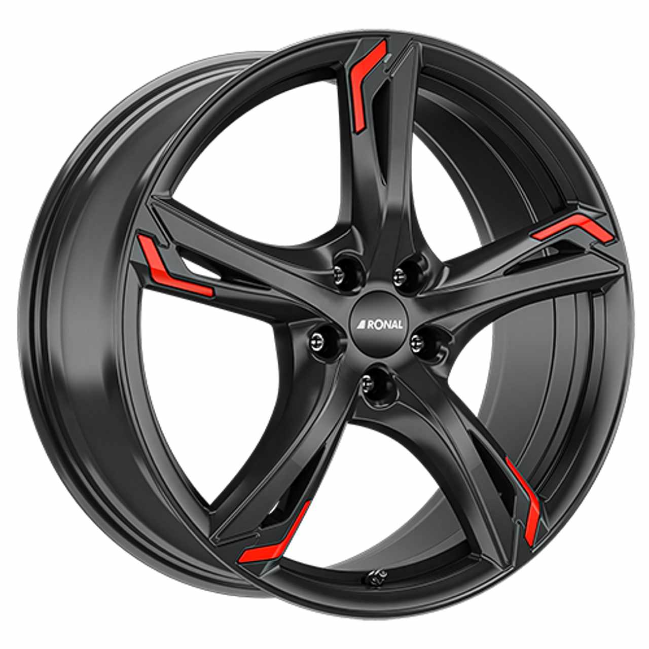 RONAL RONAL R62 RED jetblack 7.5Jx17 5x112 ET45